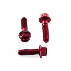 ΒΙΔΕΣ ΦΡΕΝΟΥ-ΣΥΜΠΛΕΚΤΗ ALUMINIUM BRAKE AND CLUTCH LEVER PERCH PINCH BOLT KIT RED HXBCPERCH140RRE | PRO BOLT