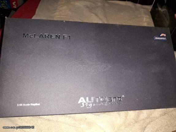 "ULTRA RARE* F1 McLAREN AUTOART SIGNATURE 1:18 