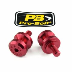 Κωδ.222822 Pro Bolt bobbins 1mm Αλουμίνιο BOB10R για KAWASAKI ZZR 1400 ABS 06-20 / KTM DUKE 390 ABS 13-18 κόκκινο τηλ.215-215-8211