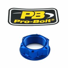 Κωδ.222891 Pro Bolt παξιμάδι τιμονόπλακας Αλουμίνιο LTYOKEO40B για BMW S 1000 RR ABS 10-24 / YAMAHA YZF-R6 600 99-20 μπλε τηλ.215-215-8211