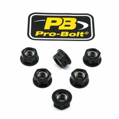 Κωδ.223295 Pro Bolt παξιμάδια γραναζιού 10X1.25 1τεμ Αλουμίνιο SPN10DBK YAMAHA YZF-R6 600 99-20 μαύρο τηλ.215-215-8211