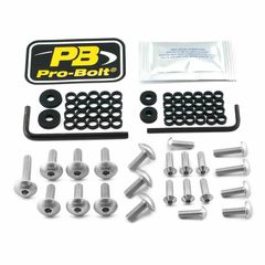 Κωδ.223701 Pro Bolt βίδες φαίρινγκ Αλουμίνιο FHO420S για HONDA CBR 1000 RR ABS 17-19 ασημί τηλ.215-215-8211