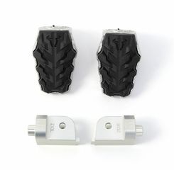Κωδ.224160 SW-MOTECH σετ μαρσπιέ οδηγού Evolution Ρυθμιζόμενα FRS.07.112.10800 μαύρο-ασημί τηλ.215-215-8211