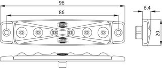 Πλαϊνό Φως Όγκου LED DASTERI - Λευκό - 12V-thumb-1