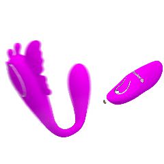 Pretty Love Chimera butterfly C-shaped R/C vibrator