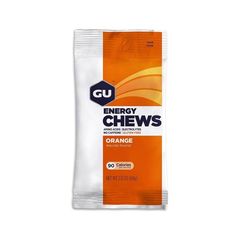GU Energy Chews Orange - 60gr έως 12 άτοκες δόσεις ή 24 δόσεις