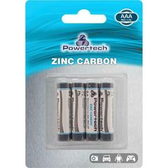 POWERTECH Zinc Carbon μπαταρίες PT-948, AAA R03 1.5V, 4τμχ