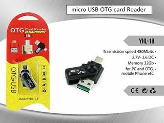 Micro USB  OTG Card Reader