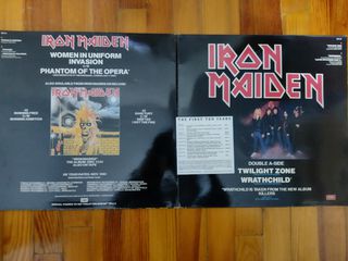 Iron maiden 2 πλο lp single 1985-thumb-1