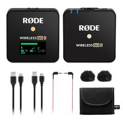 Rode Wireless GO II Single έως 12 άτοκες δόσεις ή 24 δόσεις