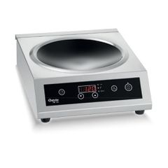 Μονή Εντοιχιζόμενη Επαγωγική Εστία Wok 3,5kW 34x44x12,5cm Bartscher 105986