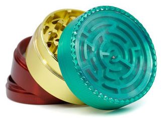 Grinder Τρίφτης 53mm Rasta «Labyrinth» - 4 Parts