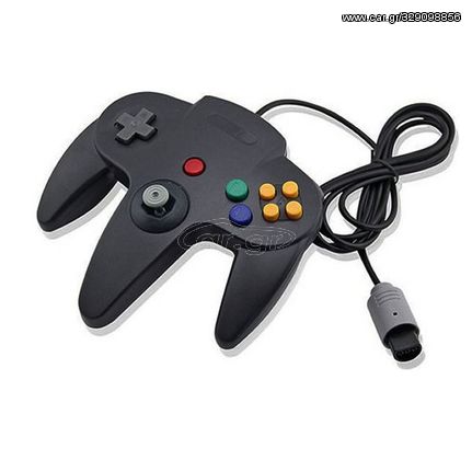 Ενσύρματο χειριστήριο για Nintendo 64 Μαύρο