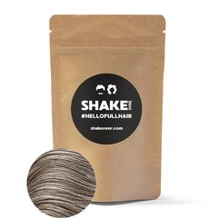 SHAKE OVER Refill Pack Μικρο-ίνες Κερατίνης με Ψευδάργυρο 60gr - Hair Building Zinc-enriched Fibers Ash Blonde