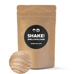 SHAKE OVER Refill Pack Μικρο-ίνες Κερατίνης με Ψευδάργυρο 60gr - Hair Building Zinc-enriched Fibers  Light Blonde