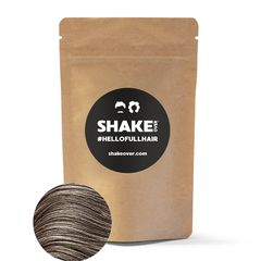 SHAKE OVER Refill Pack Μικρο-ίνες Κερατίνης με Ψευδάργυρο 60gr - Hair Building Zinc-enriched Fibers Dark Blonde