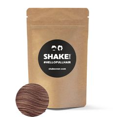 SHAKE OVER Hair Building Fibers Refill Pack, Μικρο-ίνες Κερατίνης 60gr Light Brown