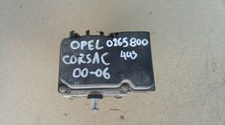 Μοναδα ABS Opel Corsa C / Combo C / Meriva A / Tigra B κωδικος 0265800443 SUPER PARTS