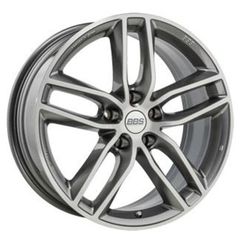 BBS SX 18x8 "5x112 ET44, Γκρι / γυαλισμένο λευκόχρυσο   -   Original Γνήσιες Καινούργιες Ζάντες Τετράδα