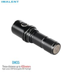 ΦΑΚΟΣ IMALENT DM35 -  CREE XHP35 Hi LED - 2000LM (ΠΡΑΓΜΑΤΙΚΑ) ΦΟΡΤΙΣΗ TYPE -C USB - ΔΥΝΑΤΟΣ