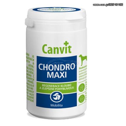 Canvit Chondro Maxi Dog 500Gr/Cca 166 Tabs