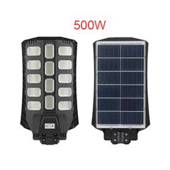 Ηλιακό Φωτιστικό Δρόμου LED 500W - 6000K Invictus HSL-6605-500 με Φωτοβολταϊκό Πάνελ 6V 30W Διαστάσεων: 590 x 335 mm