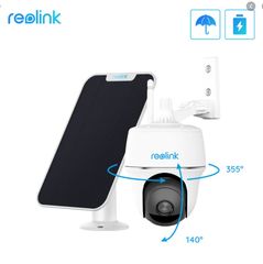 Reolink Argus PT Security Camera με Solar Panel