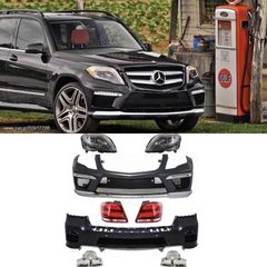 BODY KIT Mercedes GLK (X204) 2013-2015 Facelift AMG-Design with LED DRL Headlights and LED Taillights