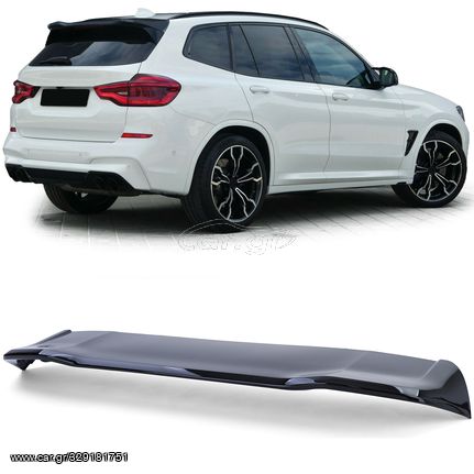Πίσω σπόιλερ οροφής σπορ εμφάνιση μαύρη γυαλιστερή κατάλληλη για BMW X3 G01 από 17