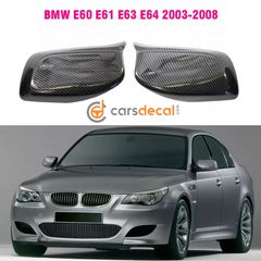 BMW E60 E61 Carbon Καπάκια Καθρεπτών  M Style