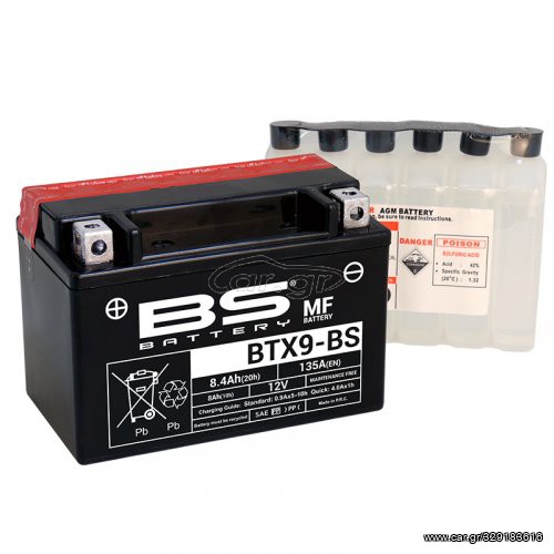 Μπαταρία BTX9-BS YTX9-BS BS