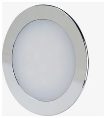 LED mini Πάνελ V-TAC 24W στρογγυλό Νίκελ Χρώμιο Φως ημέρας