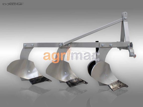 Agrimac Άροτρο-Αλέτρι 3υνο 10″ τρακτέρ με ρόδα Φ280 TRA10