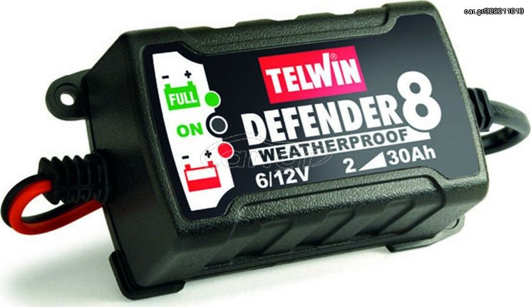Telwin Φορτιστής Μπαταρίας Αυτοκινήτου 12V Defender 8