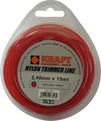 Kraft Pro Μεσινέζα Στρογγυλή Μήκους 15m και Πάχους 2.4mm