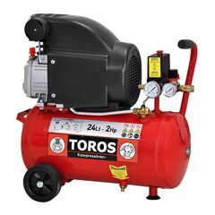 Toros EM 50/2 Μονοφασικό Κομπρεσέρ Αέρος με Ισχυ 2hp και Αεροφυλάκιο 50lt