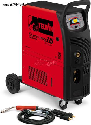 Telwin Electromig 330 Wave Ηλεκτροκόλληση Inverter 270A (max) MIG / TIG / Ηλεκτροδίου (MMA)