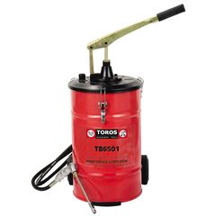 Toros TB6501 Γρασαδόρος Χειρός Τροχήλατος 25lt με Εύκαμπτο Λάστιχο Μήκους 2m