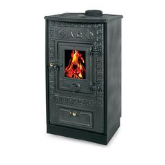 Thermogatz Ξυλόσομπα Μαντεμένια Μαύρη GS R 100 02.200.070