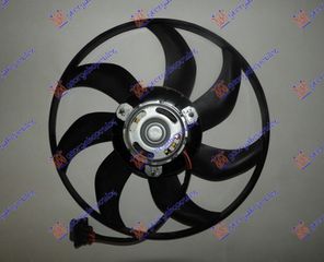 Βεντιλατερ Ψυγειου (ΜΟΤΕΡ+ΦΤΕΡΩΤΗ) (390mm) (90w) (3pin) (ΤΥΠΟΥ TEMIC) Vw Fox 05-11 - 031806465
