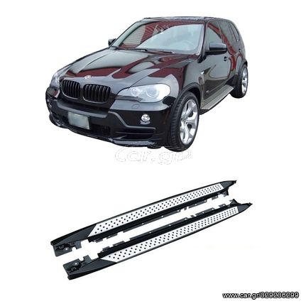 Σκαλοπάτια εργοστασιακού τύπου Bmw X5 2007-2013 χωρίς πατέντες τρυπήματα άριστης εφαρμογής 