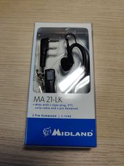 Midland MA 21LK Ακουστικό Ασύρματου Πομποδέκτη PMR