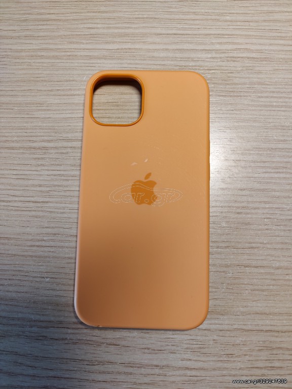 Apple Silicone Case with MagSafe Marigold (iPhone 13)