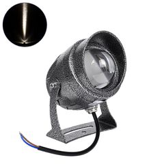 GLOBOSTAR® SPOTXENIA 90633 Σποτ Φωτισμου με Αντιθαμβωτική Γρίλια LED 16W 1840lm 3° DC 24V Αδιάβροχο IP65 Φυσικό Λευκό 4500K Dimmable - Bridgelux COB Chip - Σφυρήλατο Γκρι Ανθρακί - Μ9 x Π9 x Υ12cm - 3