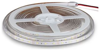 V-TAC Tαινία LED DC:12V SMD3528 5W/m IP65 3000K θερμό λευκό ρολό 5m 212032