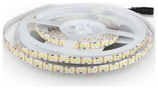 V-TAC Ταινία LED SMD 12V 17W 1700lm/m 204LEDs/m 120° IP20 Ζεστό Λευκό 212461 (5 μέτρα)