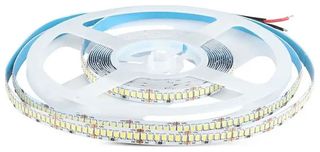 V-TAC Ταινία LED SMD 24V 18W 2430lm/m 238LEDs/m 120° IP20 Ζεστό Λευκό 212599 (5 μέτρα)