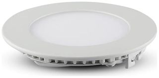 LED mini panel χωνευτό 18W 6400K ψυχρό λευκό στρογγυλό V-TAC 214862