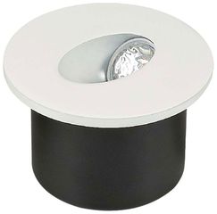 V-TAC Σποτ για Σκαλοπάτια LED – Step Light LED 3W 230V 270lm 120º IP20 Στρογγυλό Ζεστό Λευκό Άσπρο 211207