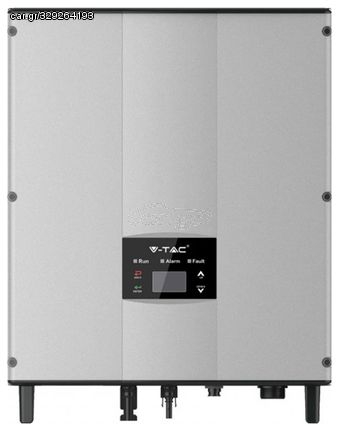 V-TAC Inventer Φωτοβολταϊκών Μονοφασικό On-Grid 3KW (3000W) IP66 με Οθόνη LCD 11379